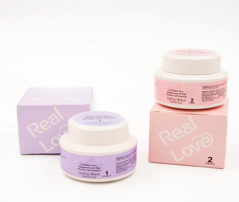 Gel sólido para tips De Real LOVE