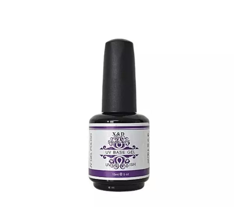 Gel Base UV X&D 15 ml - Para alargamiento de uñas con acrígel