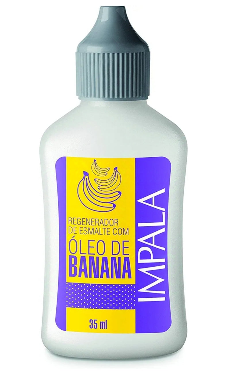 Regenerador De Esmalte 35ml Com Oleo De Banana - Impala