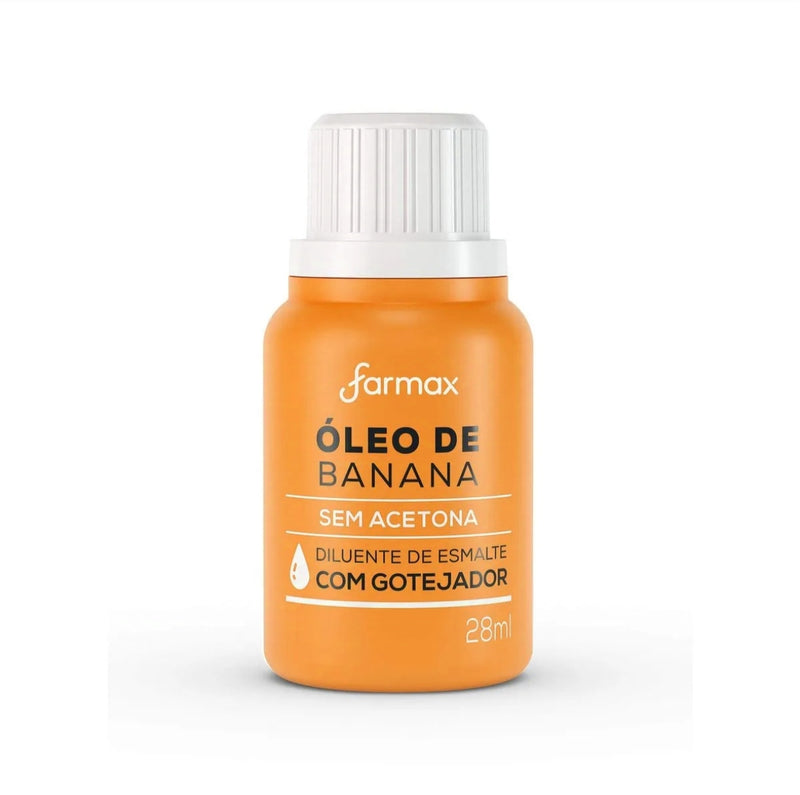 DILUENTE ESMALTE ÓLEO DE BANANA FARMAX 28ML