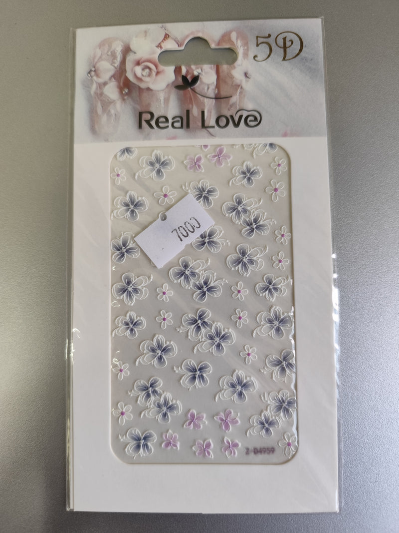 Diseño para uñas Real LOVE 5D