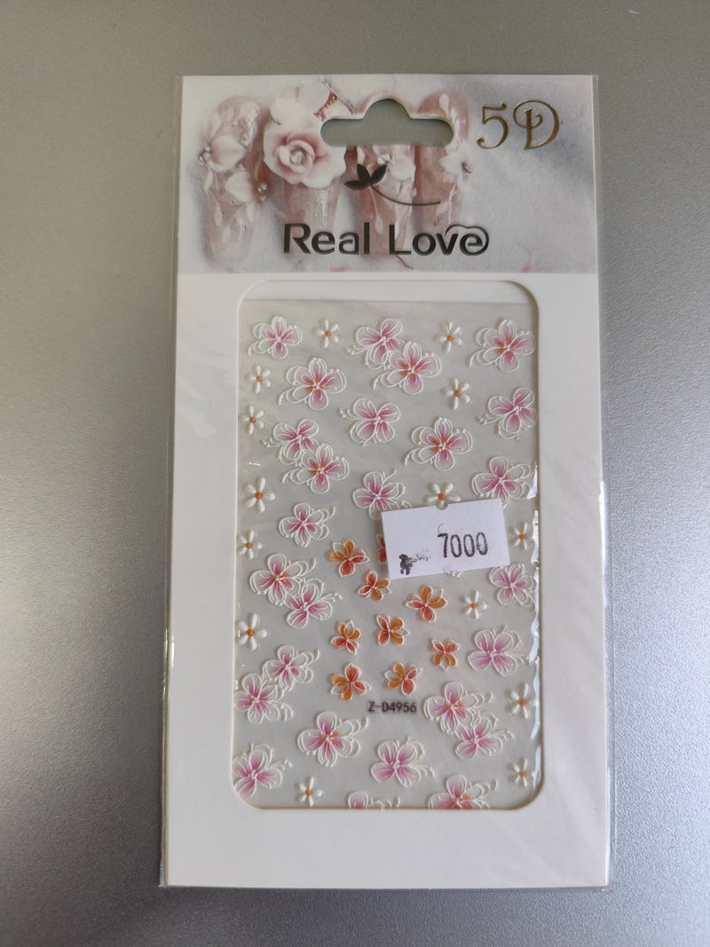 Diseño para uñas Real LOVE 5D