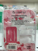 Tips para poligel DAFU 120 unidades 10 tamaños diferentes (#0-#9)