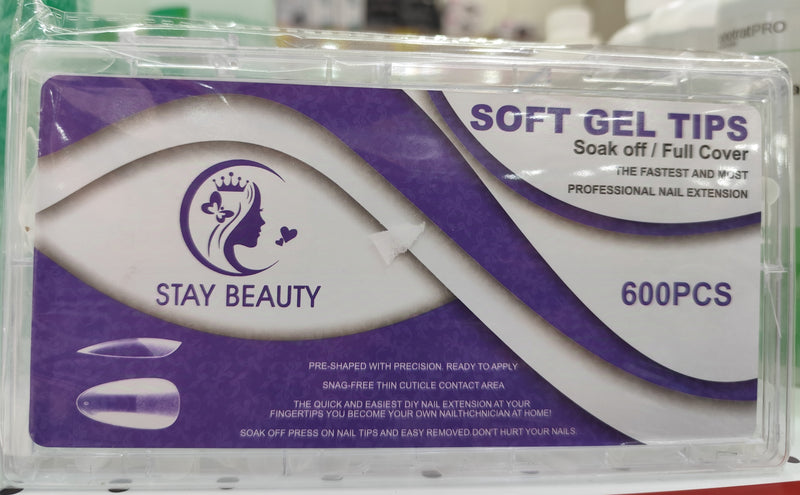 SOFT GEL TIPS 600pcs