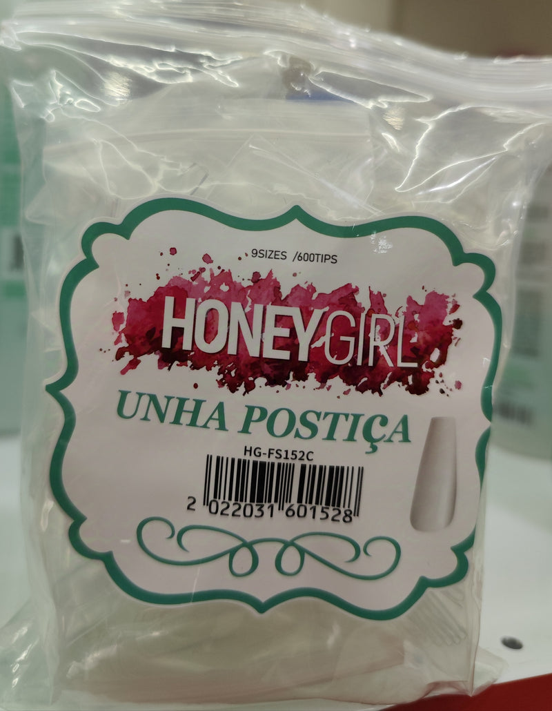 HONEY GIRL uñas postizas BALLERINA 600tips