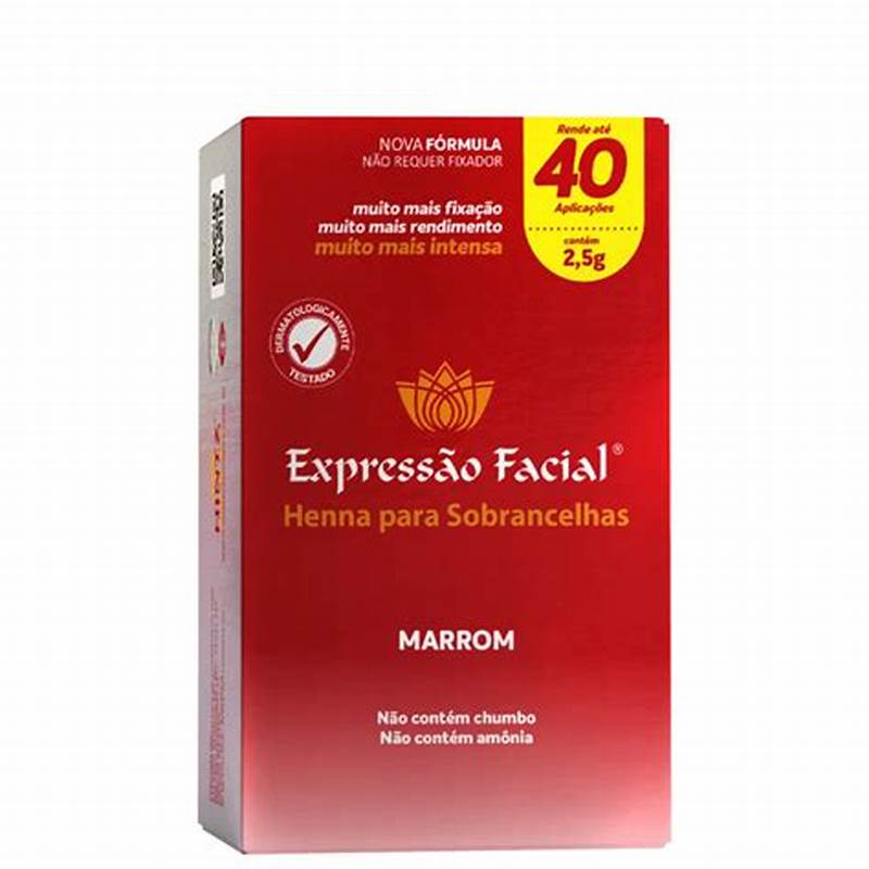 EXPRESSAO FACIAL- HENNA COLOR MARRON, 2,5GR