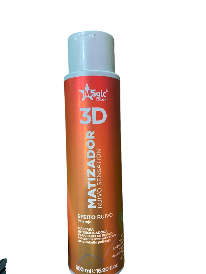 MATIZADOR MAGIC COLOR GLOSS 3D RUVIO SENSATION - 500ML