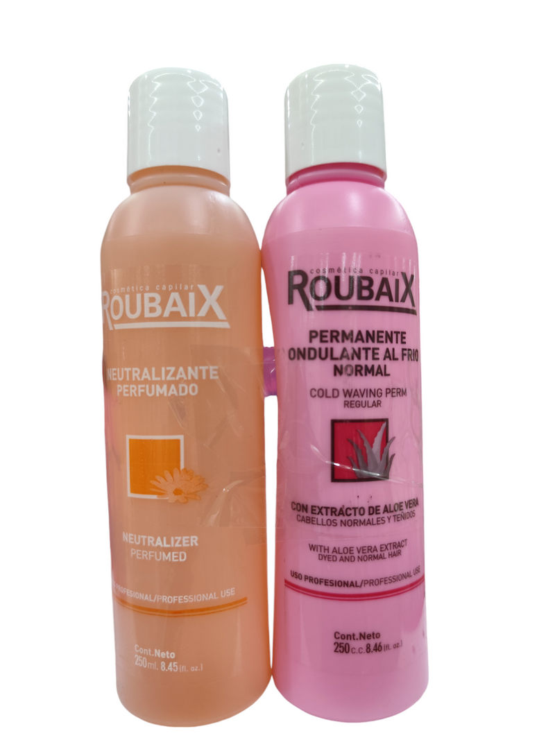 ROUBAIX NEUTRALIZANTE PERFUMADO Y PERMANENETE ONDULANTE AL FRIO NORMAL 250ml