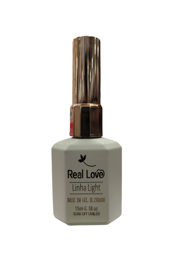 Base en Gel blindado Línea Light Real Love 15 ml