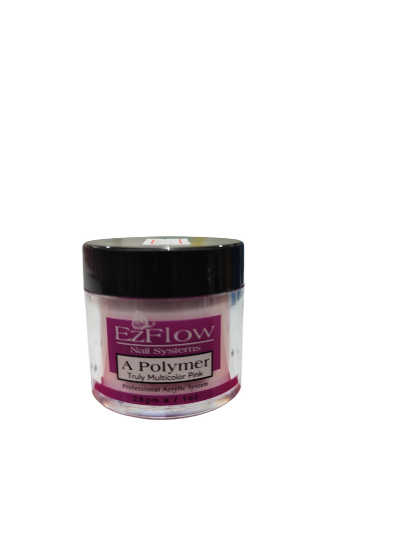 Acrilico EzFlow A Polymer Powder TRULY WHITE y pink