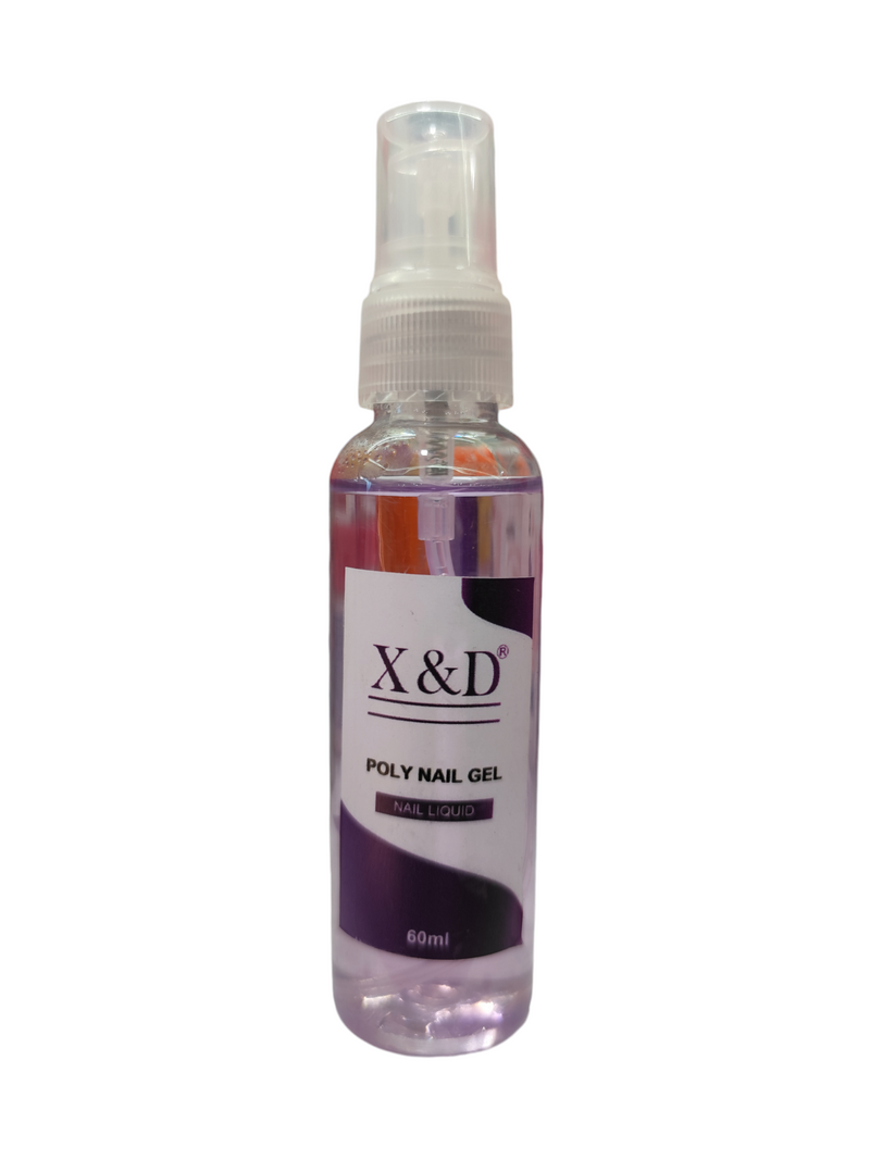 X & D poLy Mail Gel 60ml con Rociador