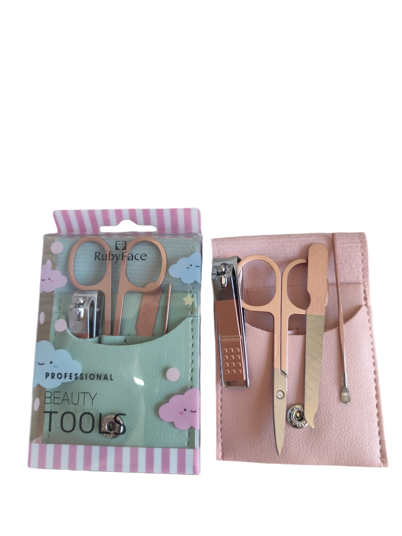 Kit de Estuche de Manicure - RUBY FACE