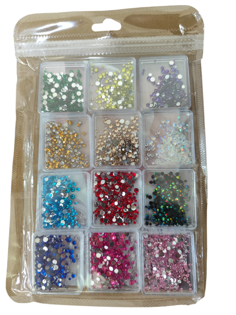 Piedritas para uñas Joyas Uñas Perlas Diamantes