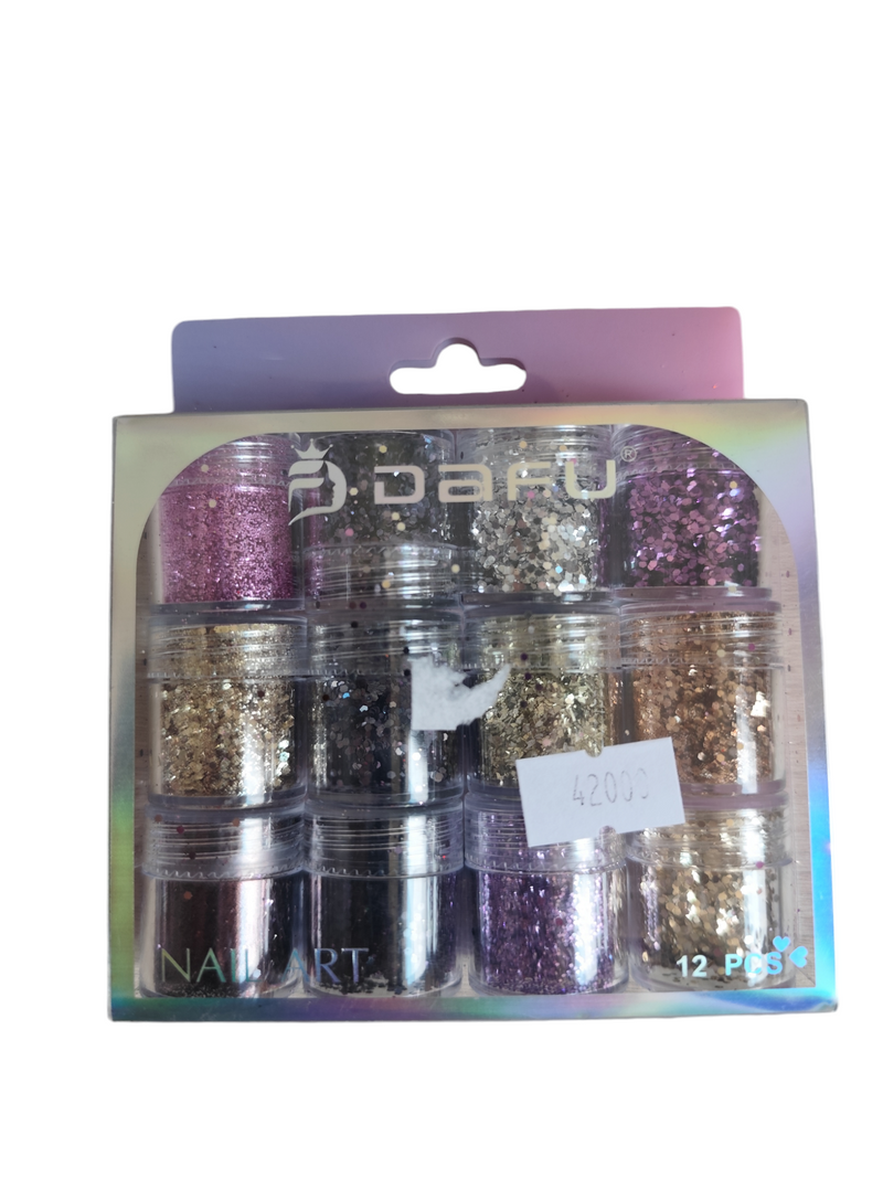 Glitter Brillos para uñas Nail ART