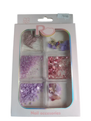 Multi-Glitter accesorios para uñas