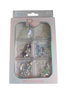 Multi-Glitter accesorios para uñas