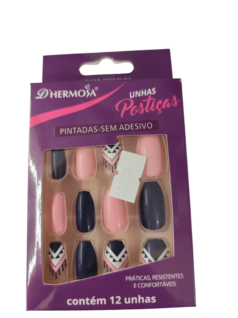 Uñas postizas 12 unidades