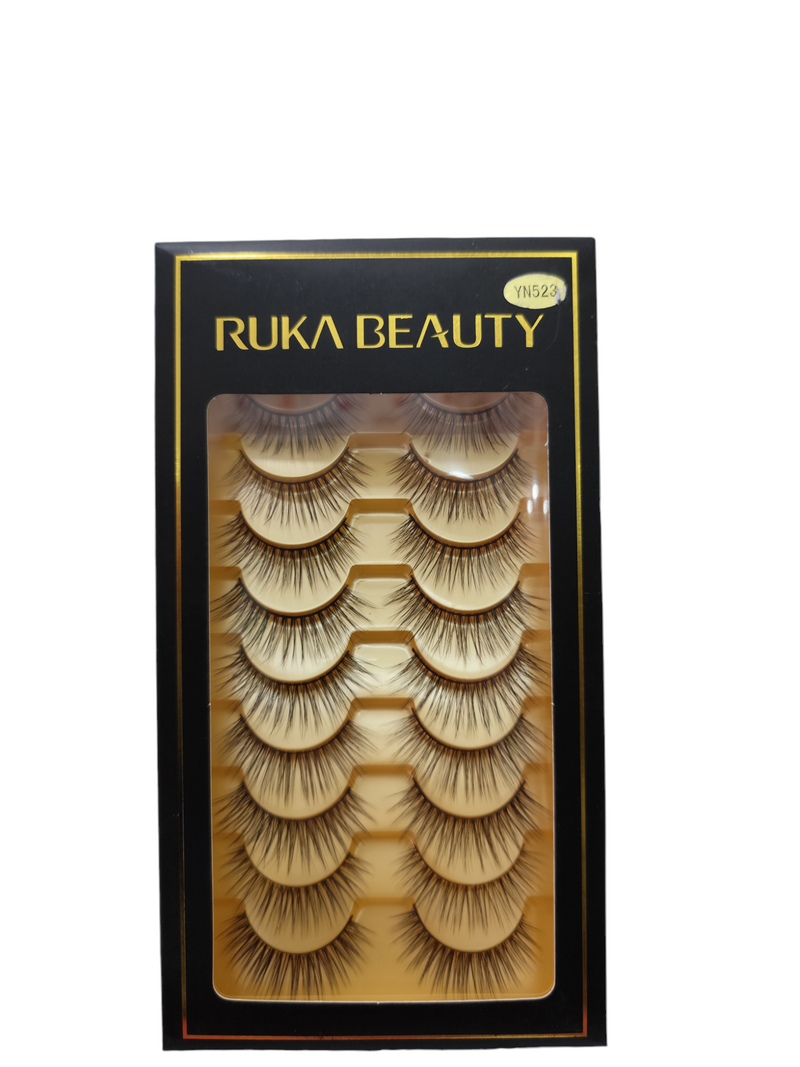 Pestañas Ruka Beauty 10 par