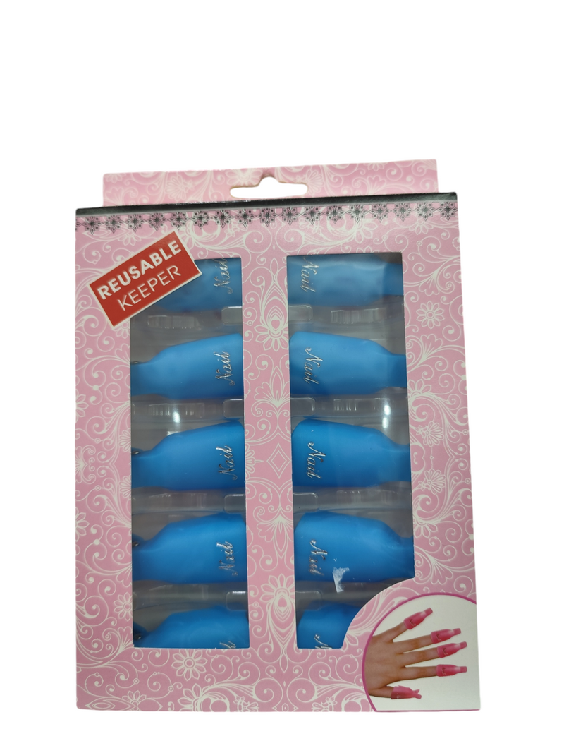 Broches Removedor Capuchón Uñas Esculpidas Gel Esmalte Semi 10 pcs