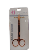 tijeras de cortar cejas y pestañas de acero inoxidable