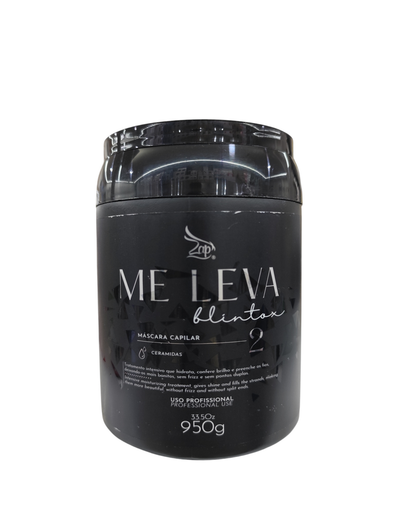 Zap Me Leva Blintox Cabello B-tox/ 950 gr-33.5 oz/Ceramidas