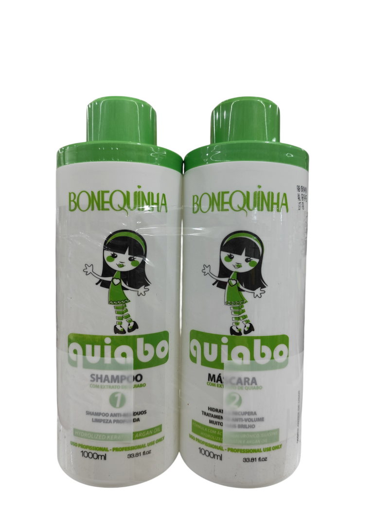 Bonequinha Escandalosa Progressiva De Quiabo 1 Litro