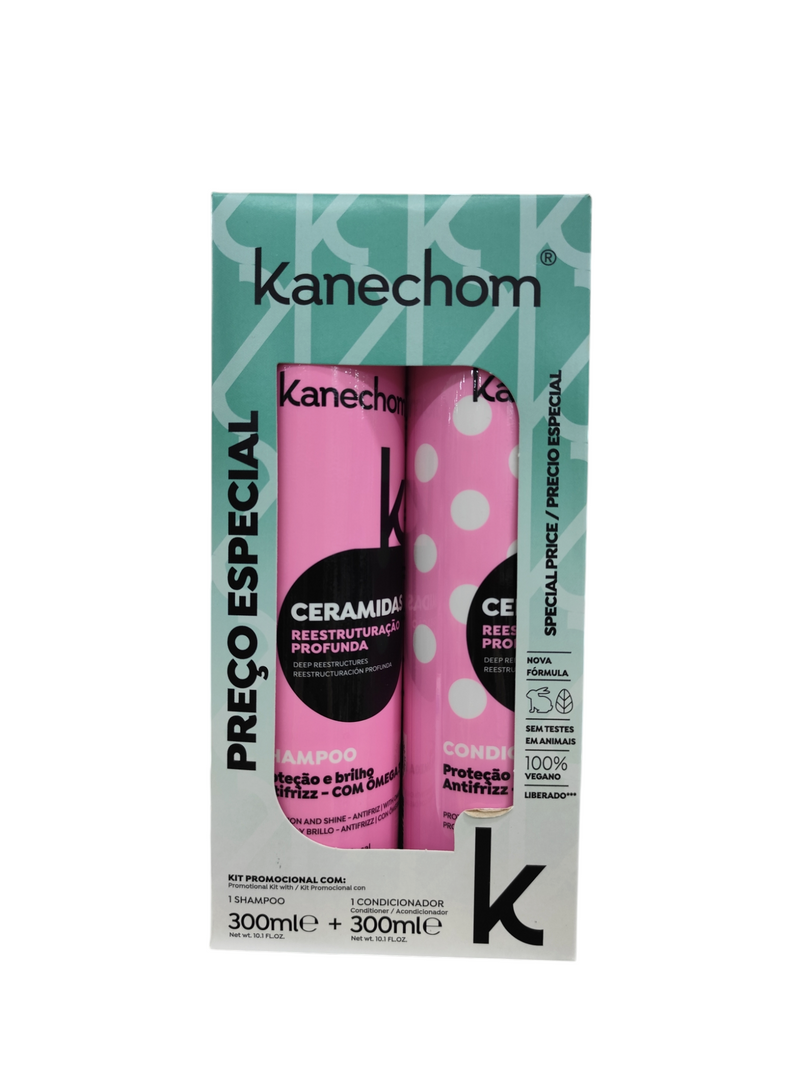 Pack Shampoo + Acondicionador  Kanechom 300 Ml