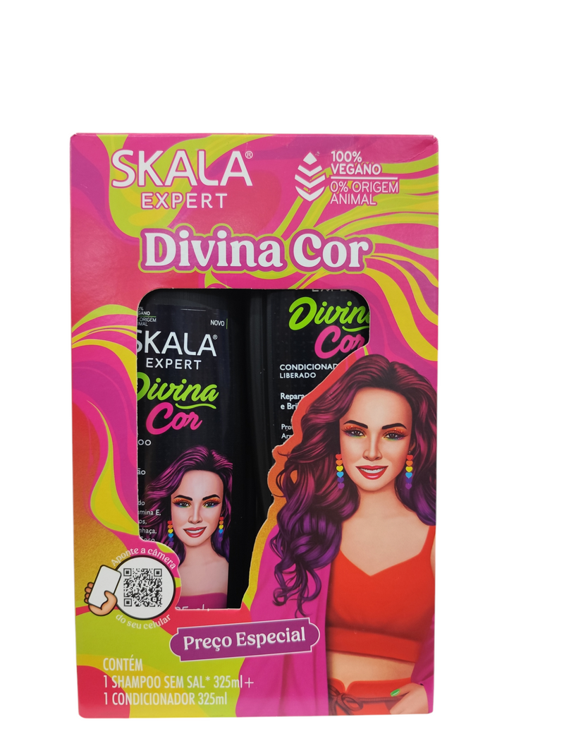 Kit shampoo y acondicionador SKALA sim sal 325ml