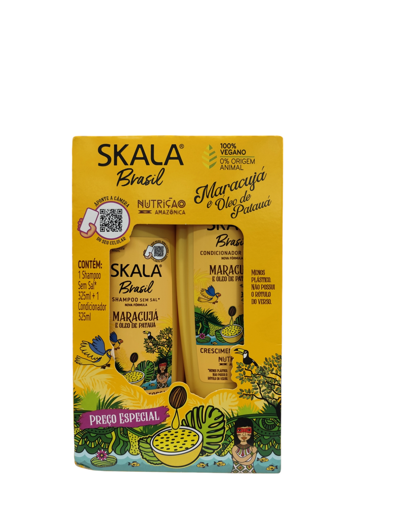 Kit shampoo y acondicionador SKALA sim sal 325ml