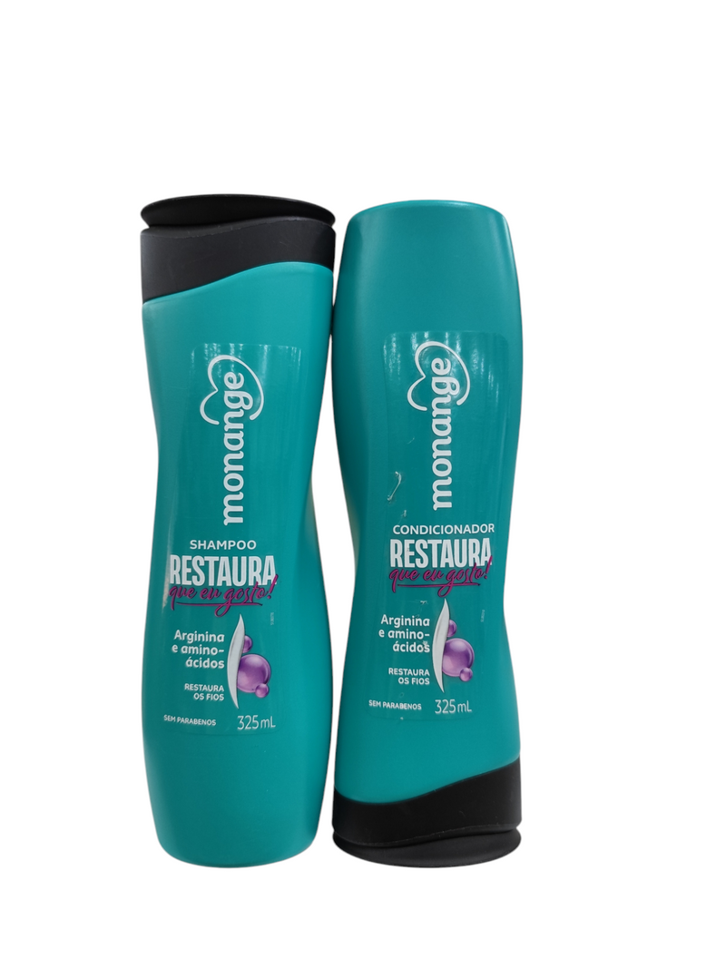 Kit Monange Shampoo y Acondicionador 325ml Elige tu tipo