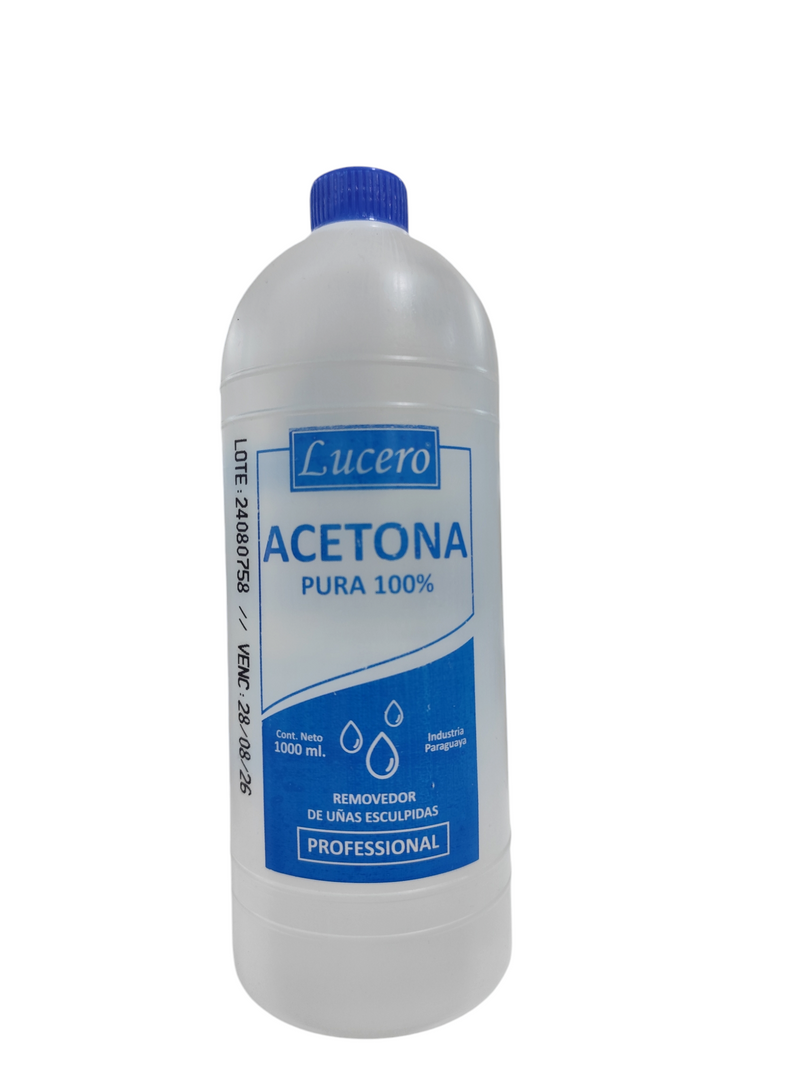 Acetona pura 100% 1lts