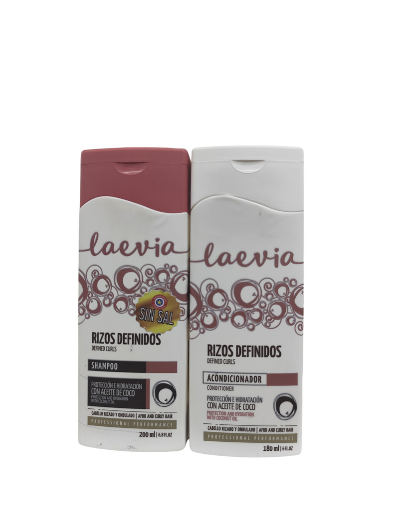 LAEVIA  SHAMPOO 200ml y acondicionador 180ml