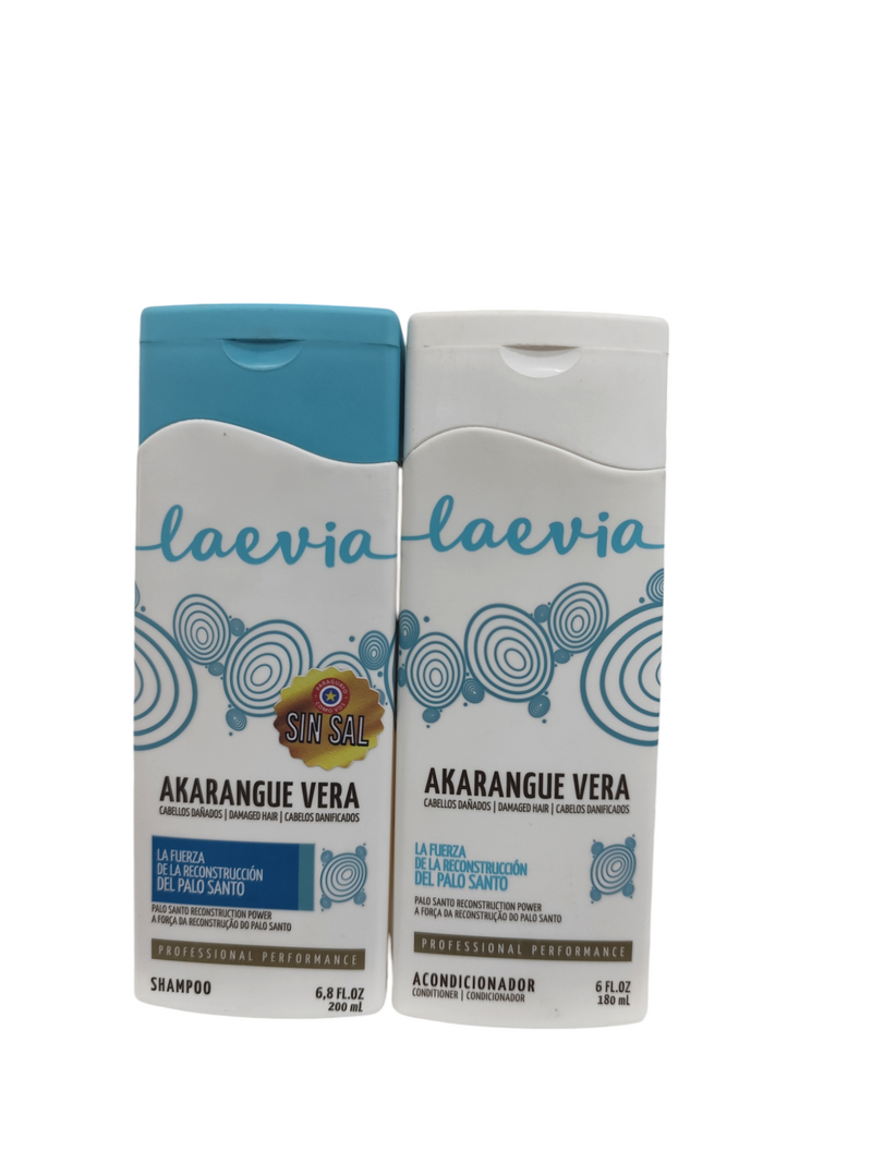 LAEVIA  SHAMPOO 200ml y acondicionador 180ml