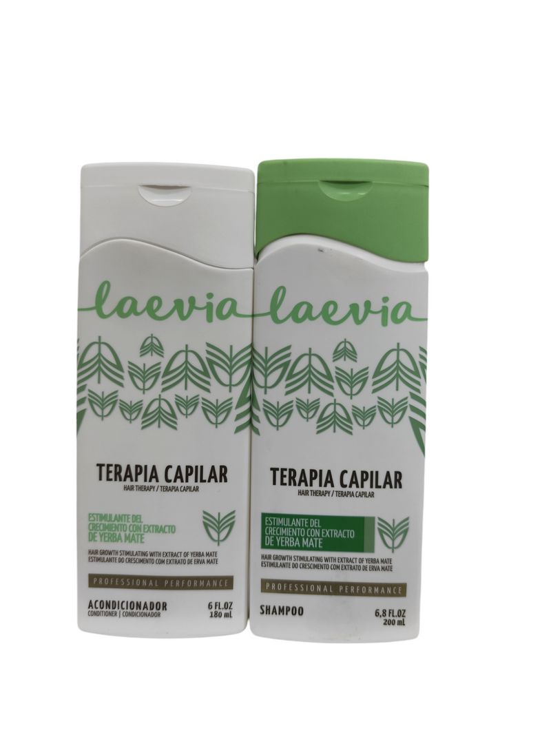 LAEVIA  SHAMPOO 200ml y acondicionador 180ml