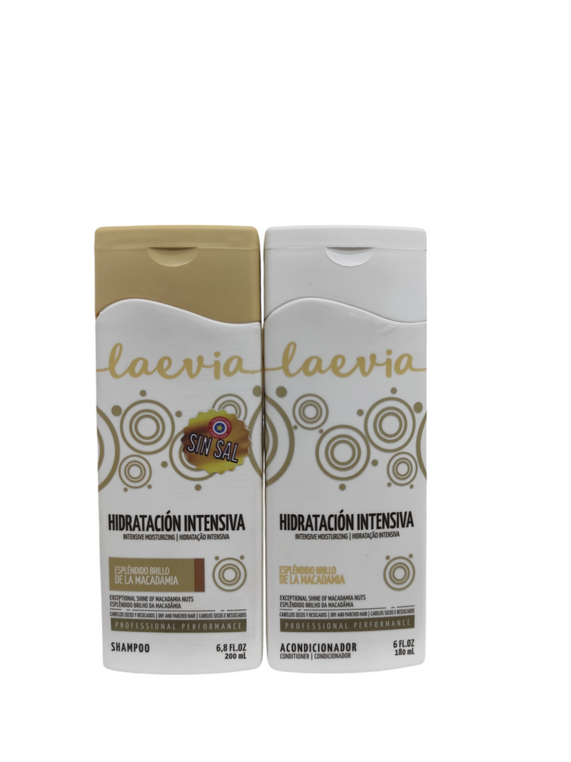 LAEVIA  SHAMPOO 200ml y acondicionador 180ml