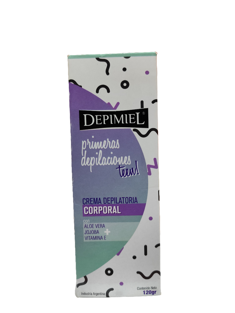 Crema depilatoria Depimiel Primeras Depilaciones corporal piel normal 120 g