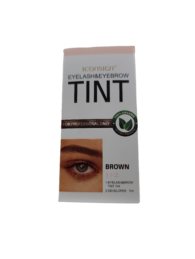 ICONSIGN
Tinte para pestañas y cejas  
Color: café , Marrón ,Negro