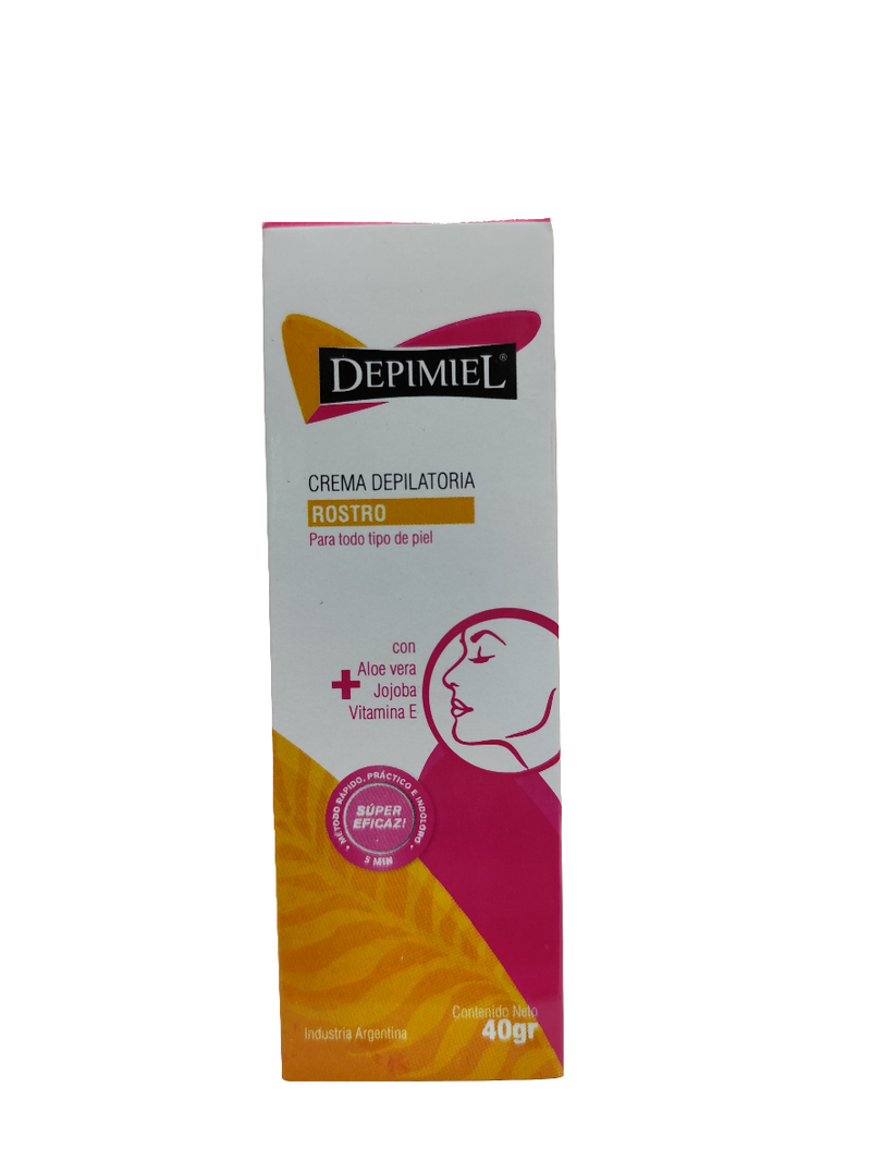 Crema Depilatoria Para Rostro Depimiel Facial 40g