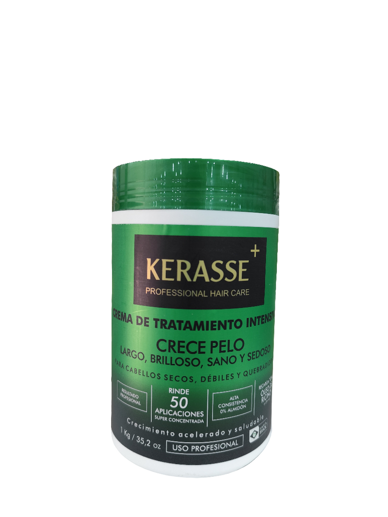 KERASSE TRATAMIENTO CERAMIDAS-KERATINA-ARGAN-SAVIA DE ALOE-CRECE PELO 1KG