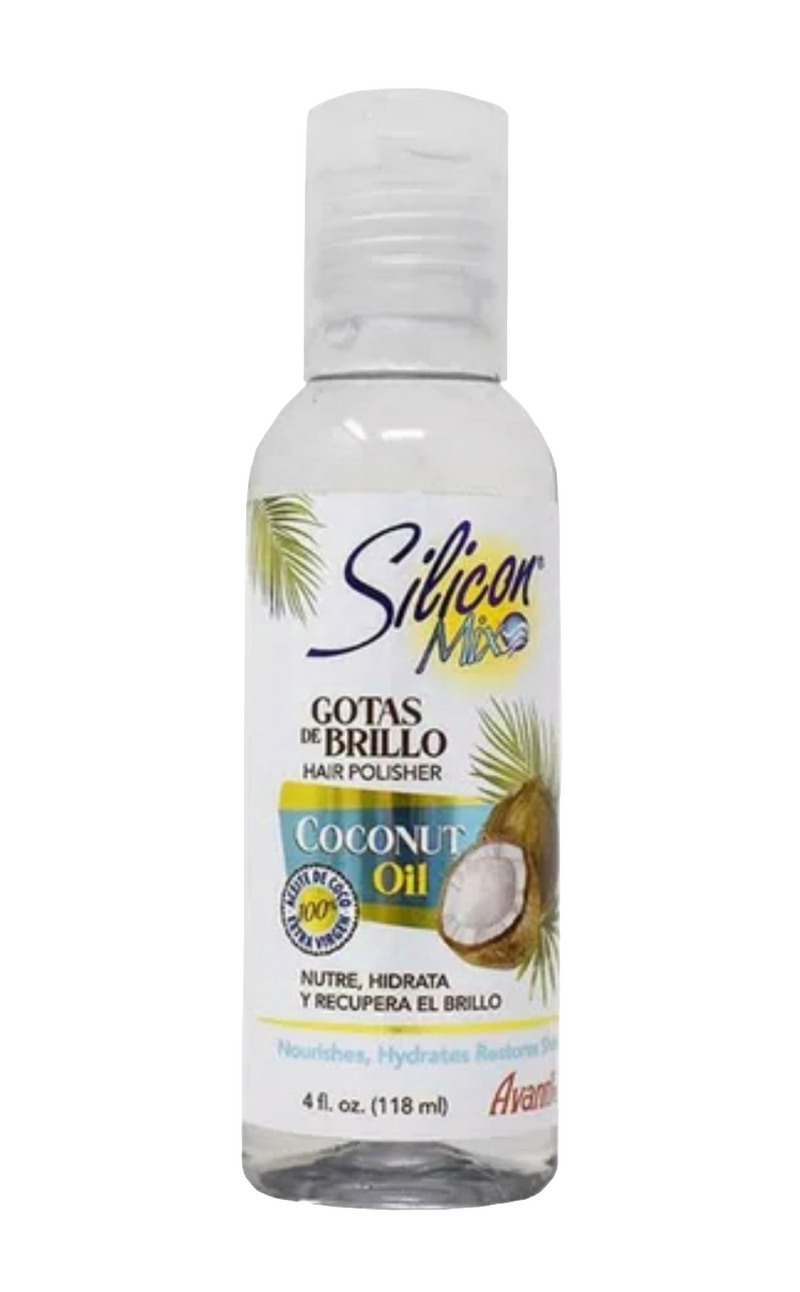 SILICON MIX COCONUT OIL GOTAS DE BRILLO - 118ML