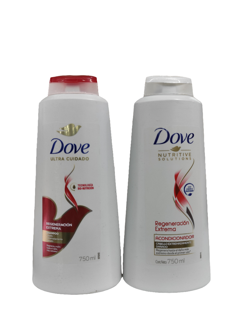 Shampoo y Acondicionador DOVE 750ML