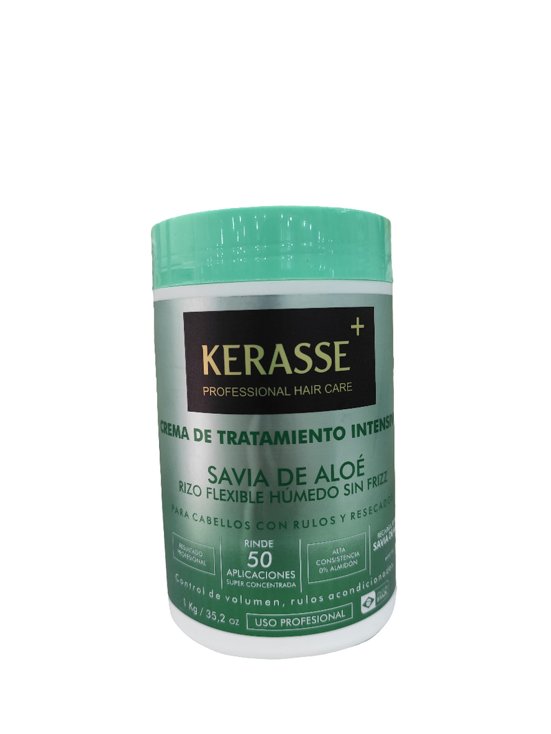 KERASSE TRATAMIENTO CERAMIDAS-KERATINA-ARGAN-SAVIA DE ALOE-CRECE PELO 1KG