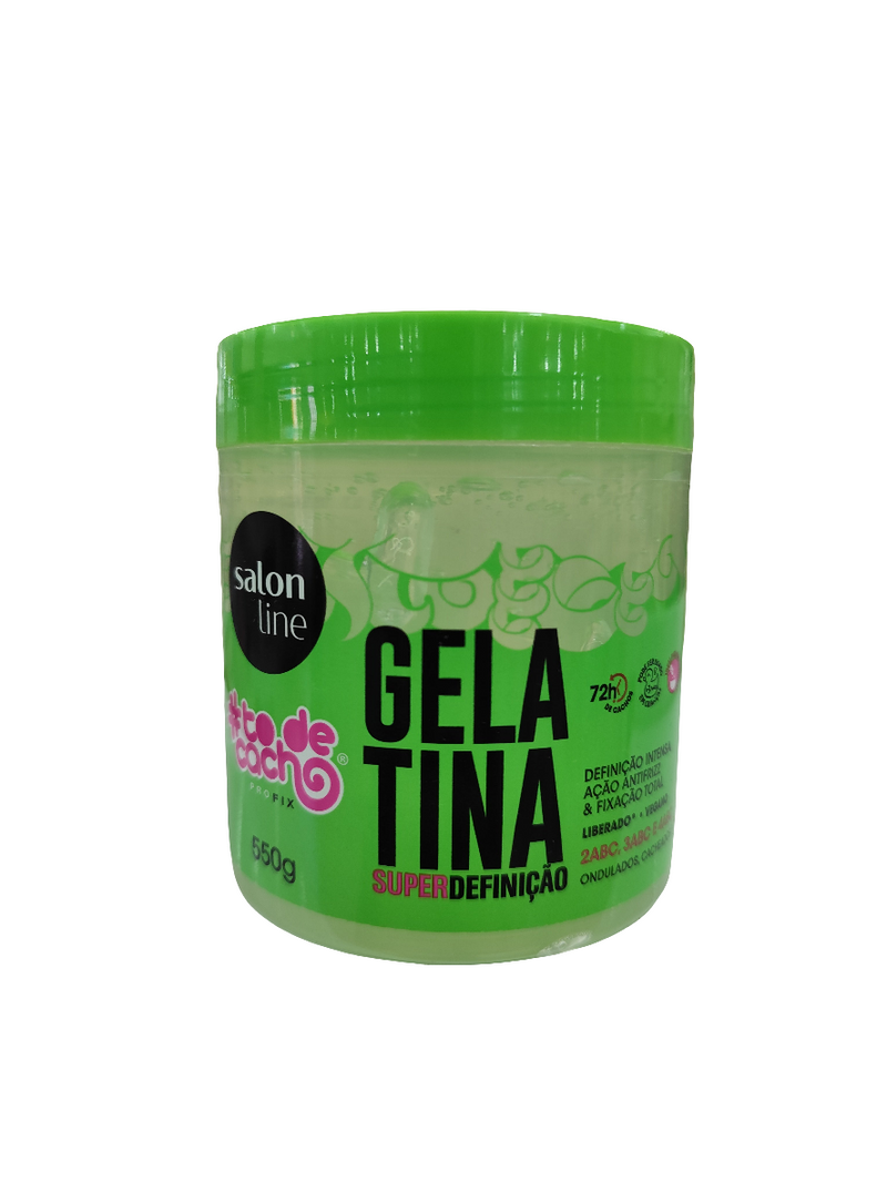 Gelatina Salon Line tode cacho 550g en diferentes efecto