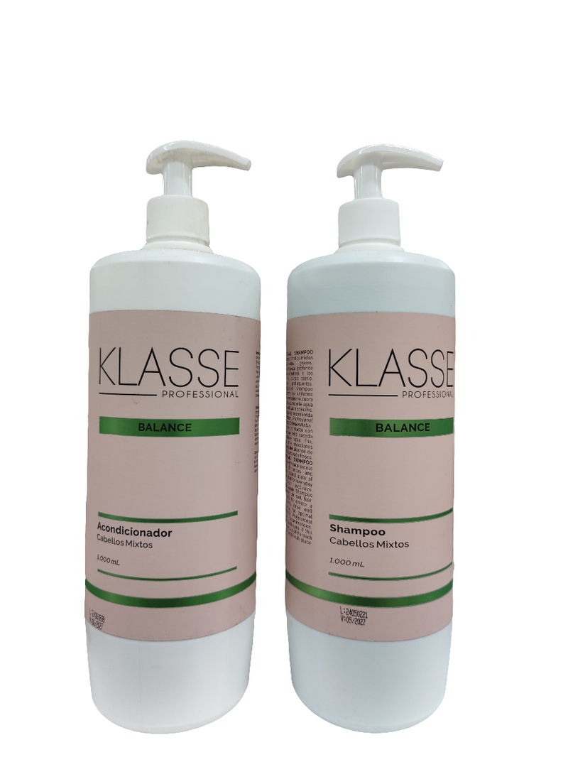 Shampoo y Acondicionador Klasse 1lts