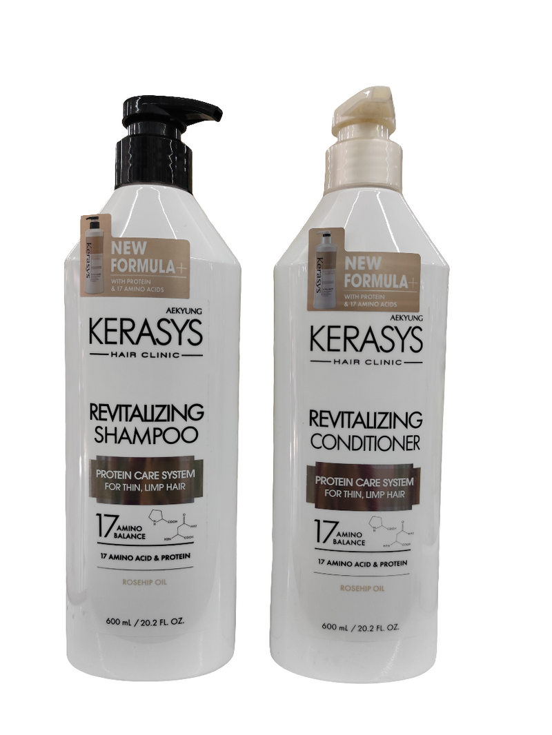 Shampoo y Acondicionador Kerasys Revitalizing 600 ml