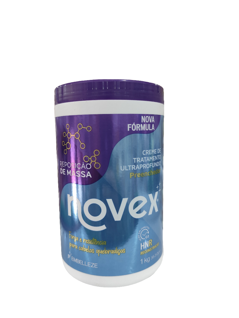 Crema de Tratamiento Novex 1kg en diferentes efecto