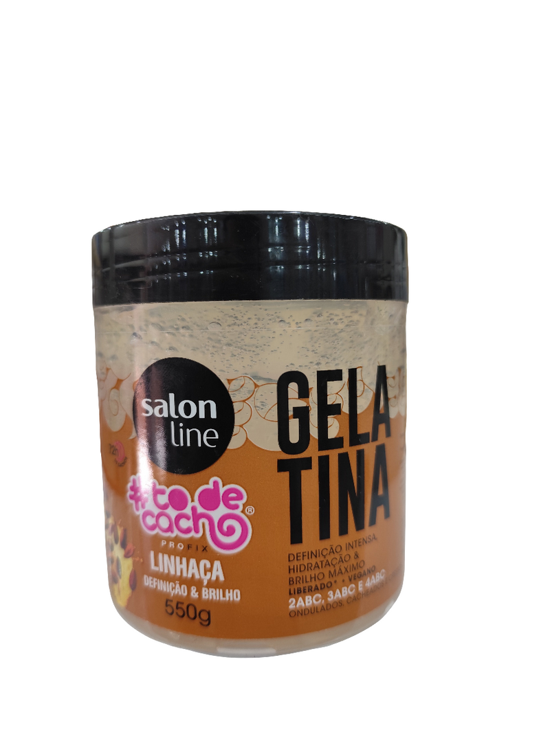 SALON LINE  GELATINA - LINAZA-NUTRITIVA-INTENSIFICADOR 550g