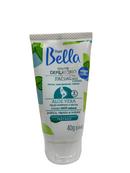 Depil Bella crema depilatoria Facial, Aloe Vera  pétalos de Rosa 40G