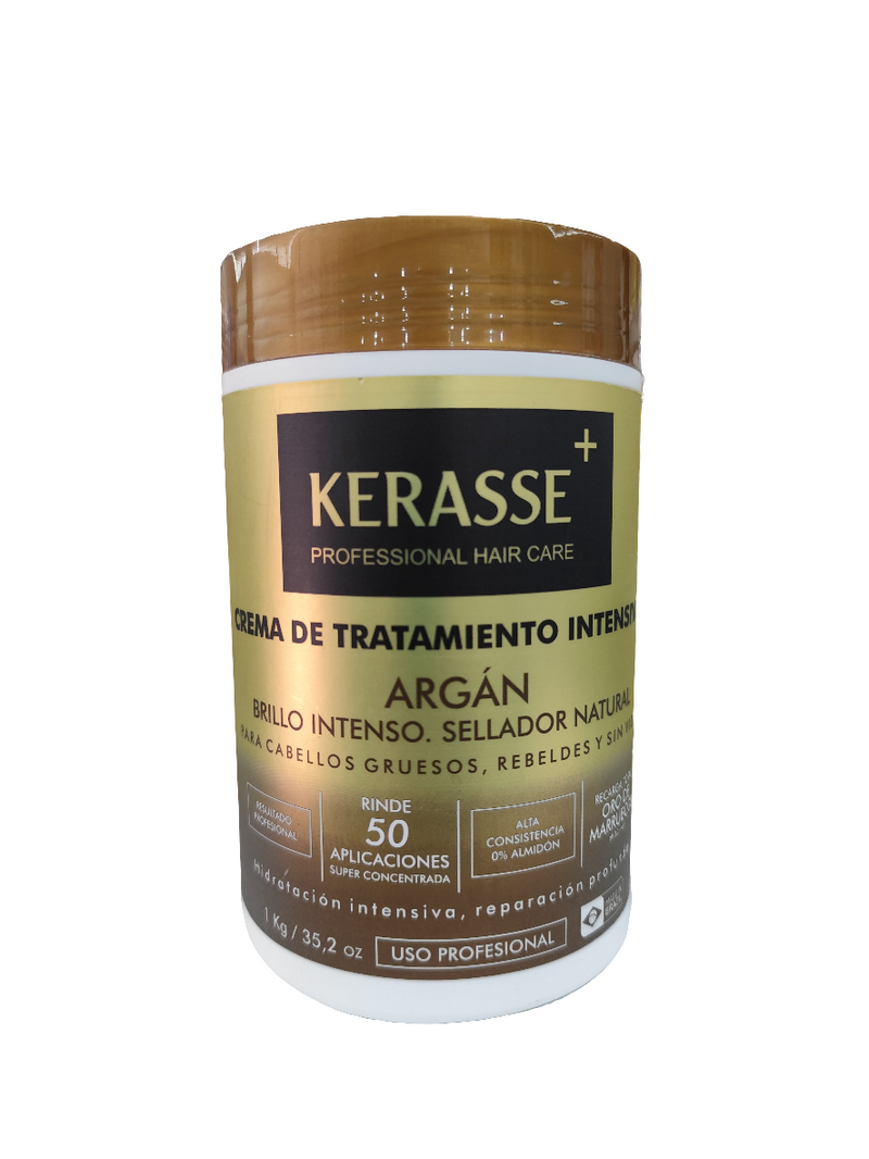 KERASSE TRATAMIENTO CERAMIDAS-KERATINA-ARGAN-SAVIA DE ALOE-CRECE PELO 1KG