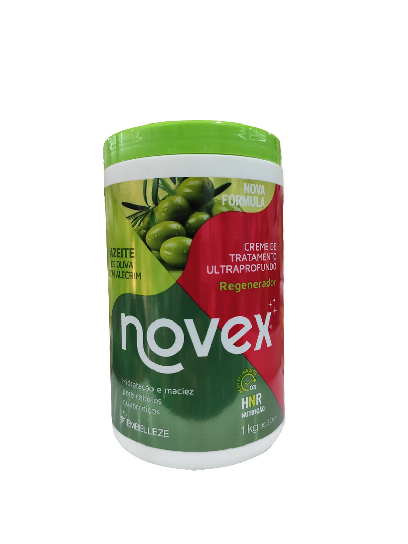 Crema de Tratamiento Novex 1kg en diferentes efecto